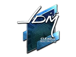 Sticker | jdm64 (Foil) | Boston 2018