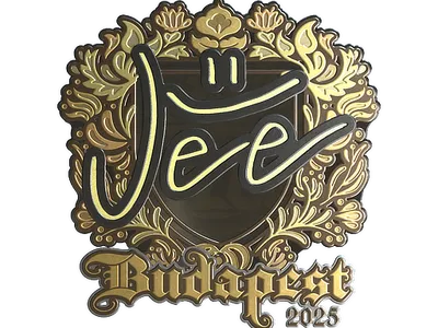 Sticker | Jee (Gold) | Budapest 2025