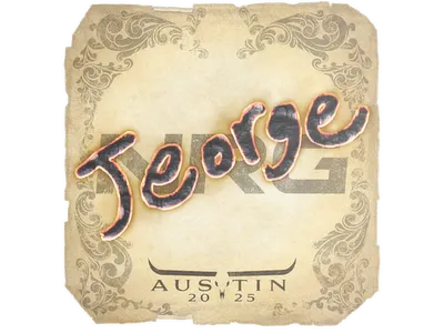 Sticker | jeorge | Austin 2025