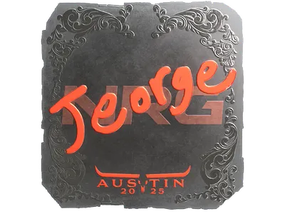 Sticker | jeorge (Foil) | Austin 2025