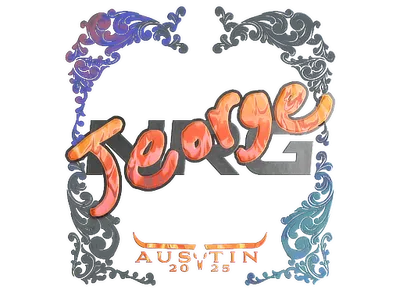 Sticker | jeorge (Holo) | Austin 2025