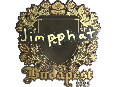 Sticker | Jimpphat (Gold) | Budapest 2025