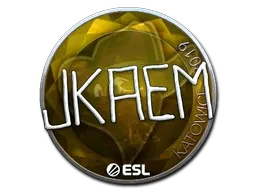 Sticker | jkaem (Foil) | Katowice 2019