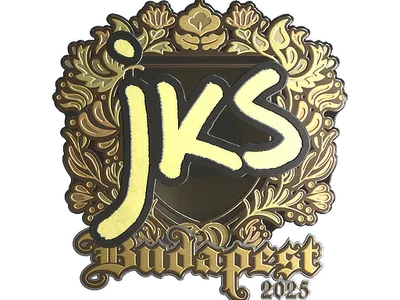 Sticker | jks (Gold) | Budapest 2025
