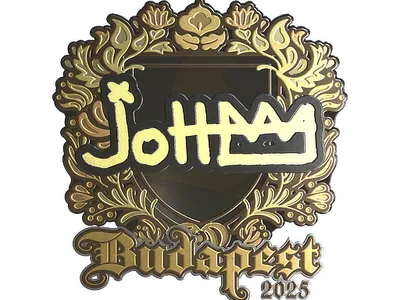 Sticker | jottAAA (Gold) | Budapest 2025