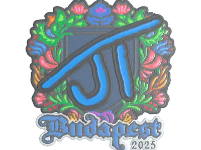 Sticker | JT (Embroidered) | Budapest 2025