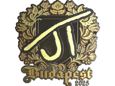 Sticker | JT (Gold) | Budapest 2025