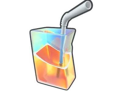Sticker | Juice Box (Holo)