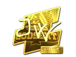 Sticker | JW (Gold) | Atlanta 2017