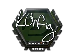 Sticker | k0nfig | London 2018