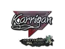 Sticker | karrigan | Antwerp 2022