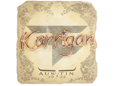 Sticker | karrigan | Austin 2025