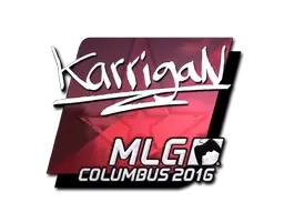 Sticker | karrigan (Foil) | MLG Columbus 2016