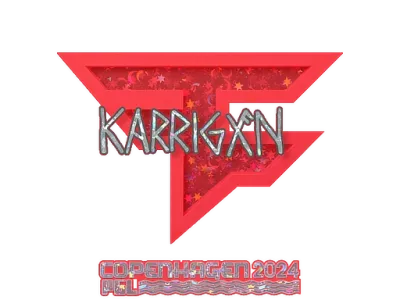 Sticker | karrigan (Glitter) | Copenhagen 2024