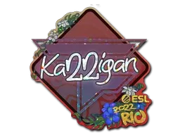 Sticker | karrigan (Glitter) | Rio 2022