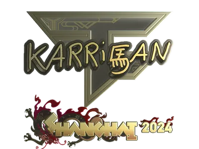 Sticker | karrigan (Gold) | Shanghai 2024