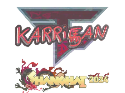 Sticker | karrigan (Holo) | Shanghai 2024