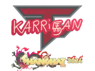 Sticker | karrigan | Shanghai 2024