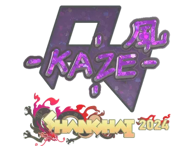 Sticker | Kaze (Glitter) | Shanghai 2024