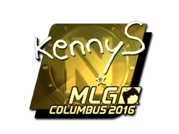 Sticker | kennyS (Gold) | MLG Columbus 2016