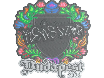 Sticker | kensizor (Embroidered) | Budapest 2025