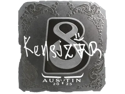 Sticker | kensizor (Foil) | Austin 2025