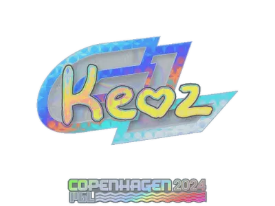 Sticker | Keoz (Holo) | Copenhagen 2024