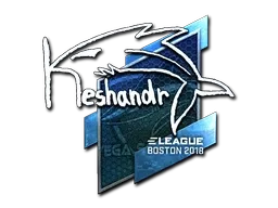 Sticker | keshandr (Foil) | Boston 2018