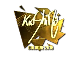 Sticker | kioShiMa (Gold) | Cologne 2016