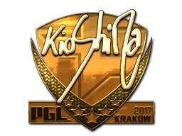 Sticker | kioShiMa (Gold) | Krakow 2017