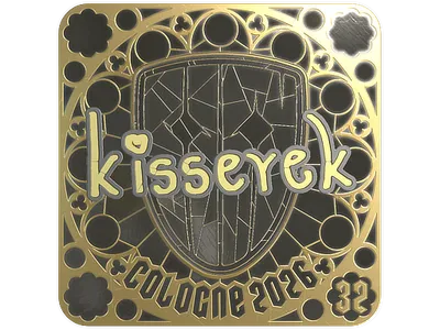 Sticker | kisserek (Gold, Ranked) | Cologne 2026