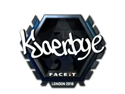 Sticker | Kjaerbye (Foil) | London 2018