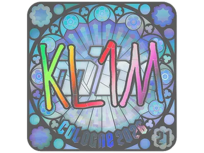 Sticker | kl1m (Holo, Ranked) | Cologne 2026