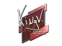 Sticker | kNgV- | Boston 2018