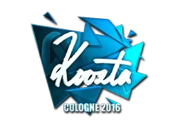 Sticker | koosta (Foil) | Cologne 2016