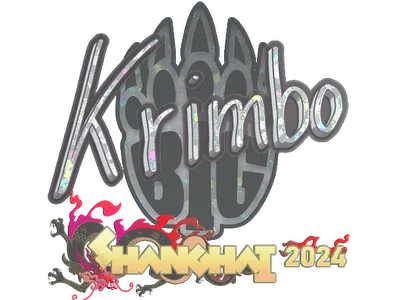 Sticker | Krimbo (Glitter) | Shanghai 2024