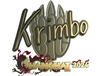 Sticker | Krimbo (Gold) | Shanghai 2024