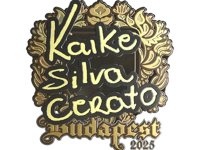 Sticker | KSCERATO (Gold) | Budapest 2025