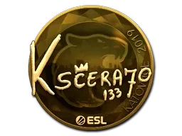 Sticker | KSCERATO (Gold) | Katowice 2019