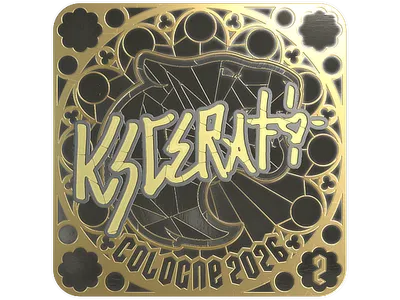 Sticker | KSCERATO (Gold, Ranked) | Cologne 2026