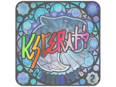 Sticker | KSCERATO (Holo, Ranked) | Cologne 2026