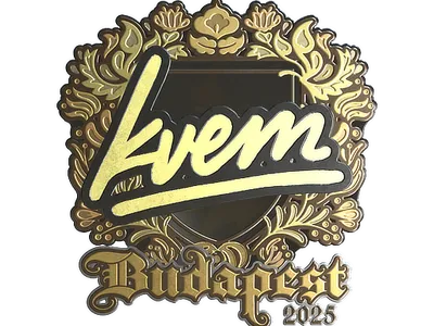 Sticker | Kvem (Gold) | Budapest 2025