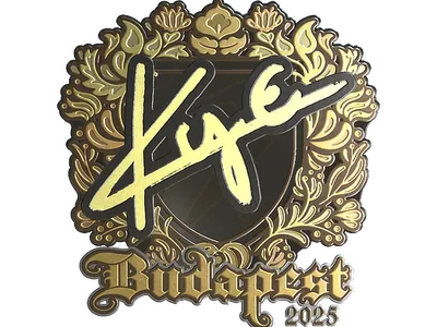 Sticker | kye (Gold) | Budapest 2025