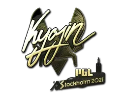 Sticker | Kyojin (Gold) | Stockholm 2021