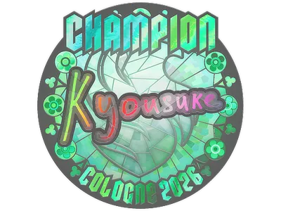 Sticker | kyousuke (Holo, Champion) | Cologne 2026