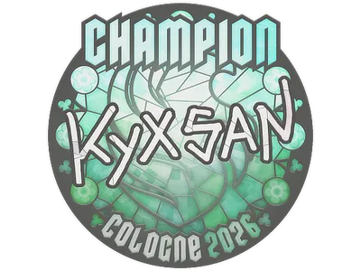 Sticker | kyxsan (Champion) | Cologne 2026