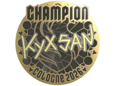 Sticker | kyxsan (Gold, Champion) | Cologne 2026