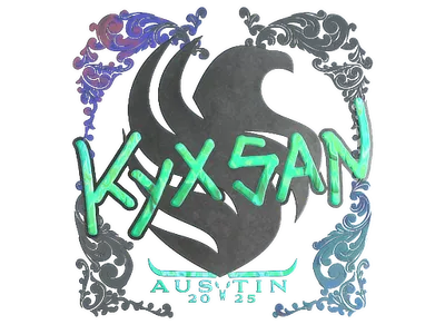 Sticker | kyxsan (Holo) | Austin 2025