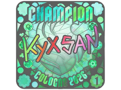 Sticker | kyxsan (Holo, Ranked) | Cologne 2026