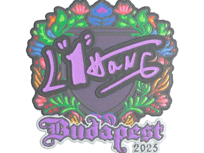 Sticker | L1haNg (Embroidered) | Budapest 2025